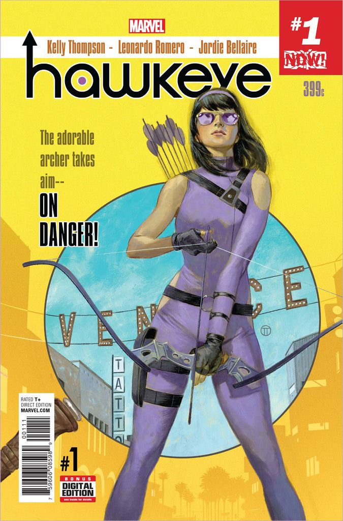 HAWKEYE #1 NOW COVER