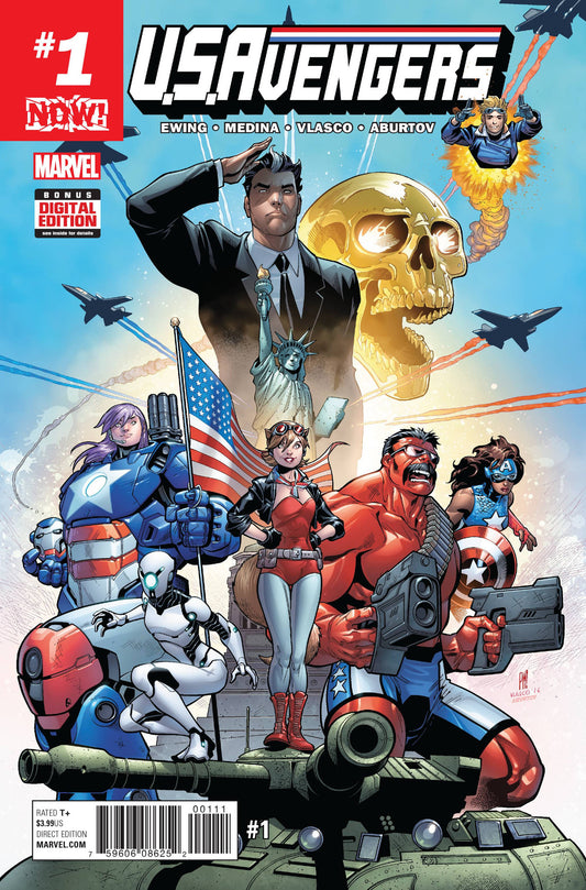 US AVENGERS #1 NOW COVER