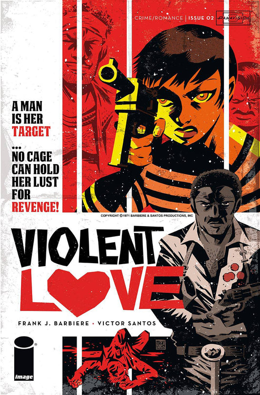 VIOLENT LOVE #2 CVR B SANTOS (MR) COVER