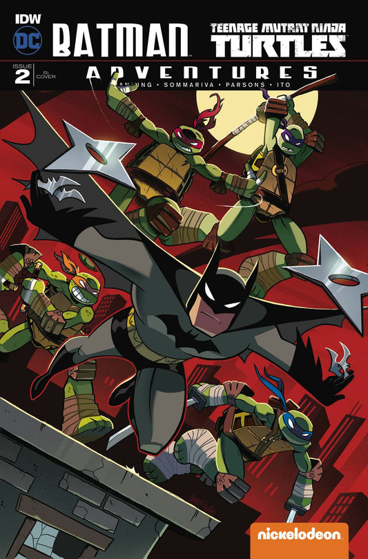 BATMAN TMNT ADVENTURES #2 (OF6) 10 COPY INCV (NET) COVER
