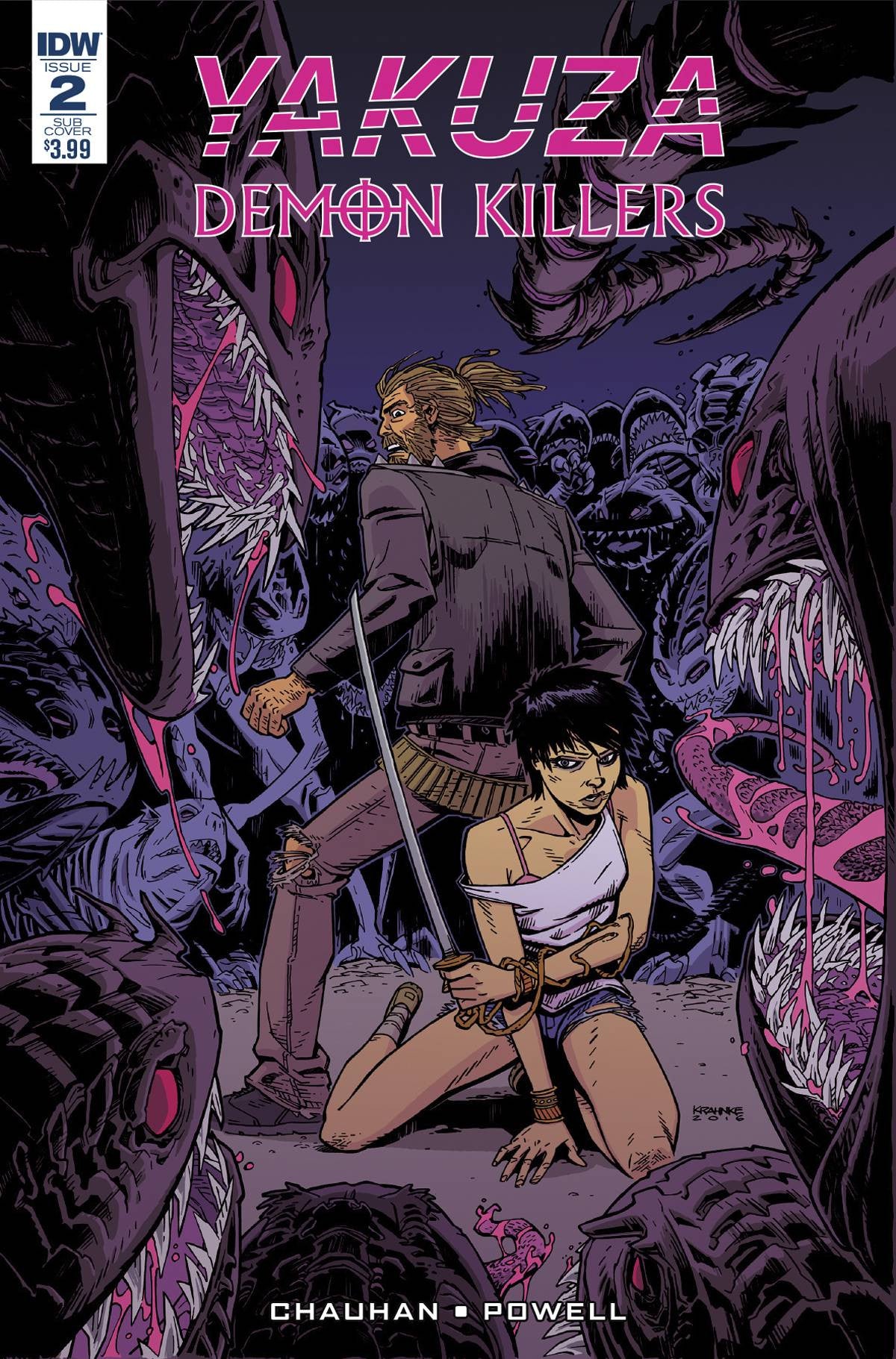 YAKUZA DEMON KILLERS #2 (OF 6) SUBSCRIPTION VAR COVER