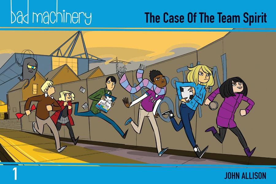 BAD MACHINERY GN VOL 01 POCKET ED COVER