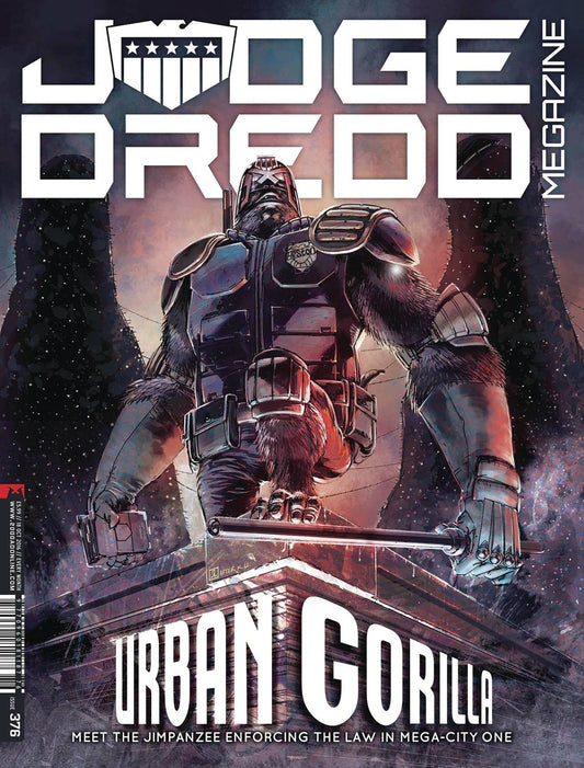 JUDGE DREDD MEGAZINE #380 COVER