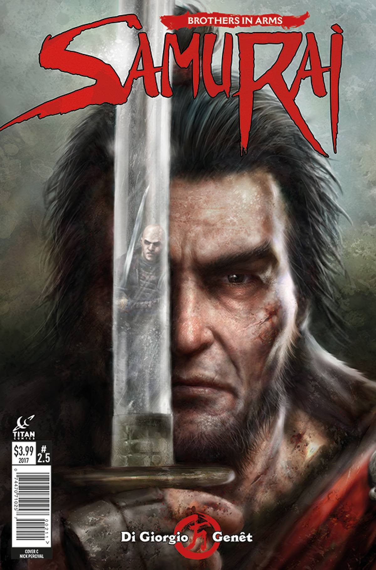 SAMURAI BROTHERS IN ARMS #5 (OF 6) CVR C PERCIVAL COVER