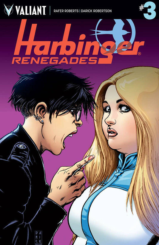 HARBINGER RENEGADE #3 CVR A ROBERTSON COVER