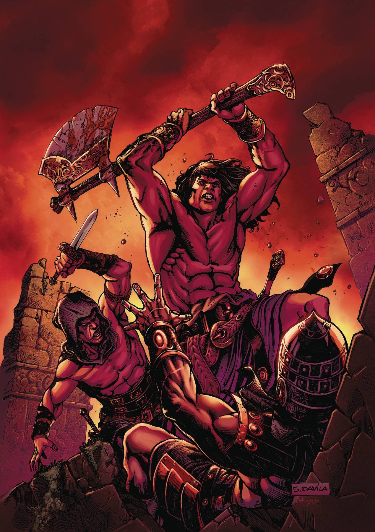 CONAN THE SLAYER #7 COVER
