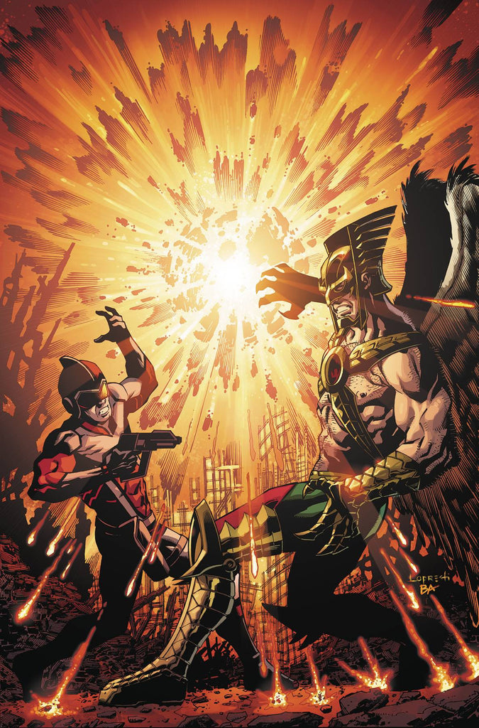 DEATH OF HAWKMAN #4 (OF 6) COVER