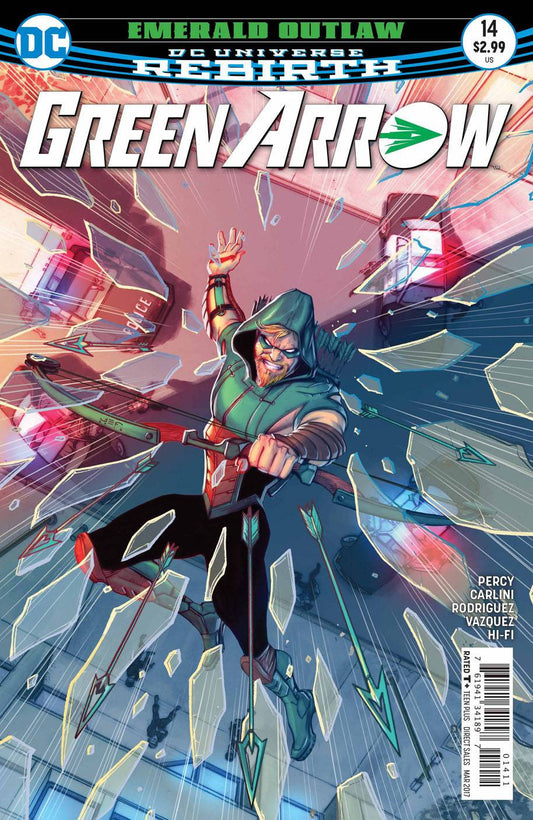 GREEN ARROW #14 COVER