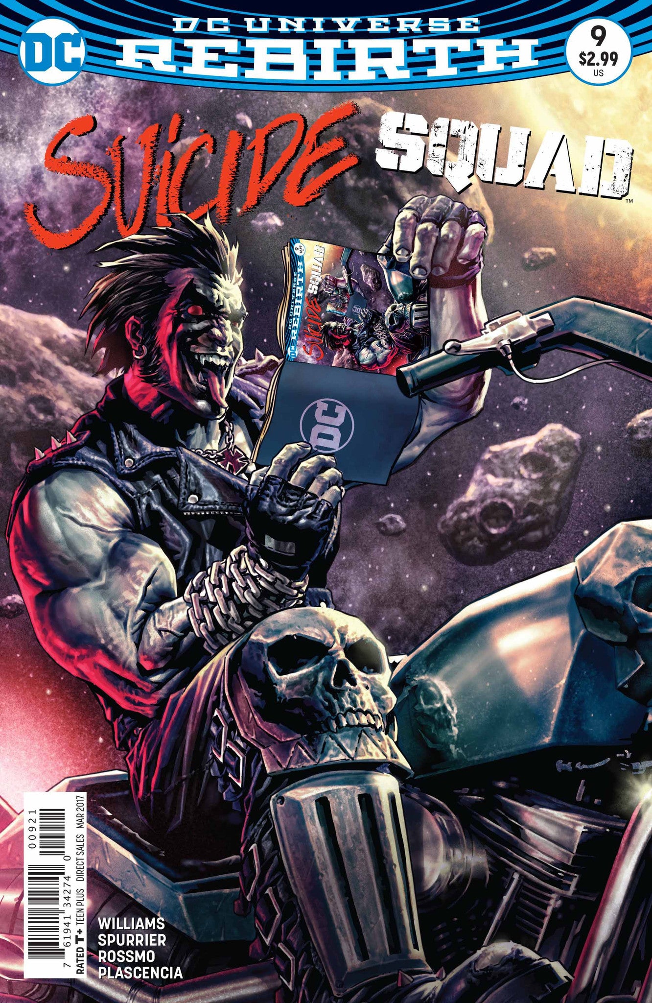 SUICIDE SQUAD #9 VAR ED (JL SS) COVER