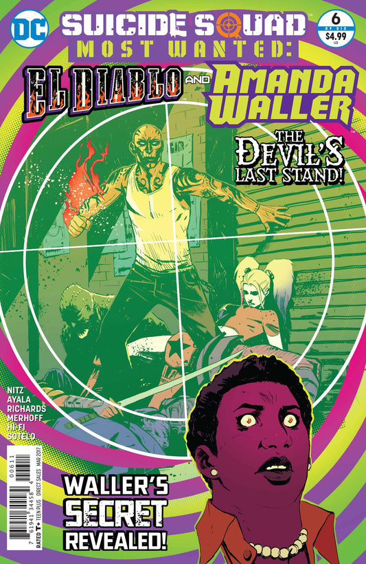 SUICIDE SQUAD MOST WANTED #6 (OF 6) EL DIABLO & AMANDA WALLE COVER