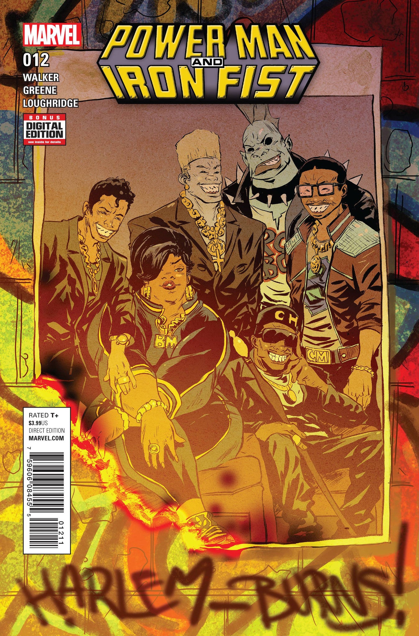 POWER MAN AND IRON FIST #12 COVER