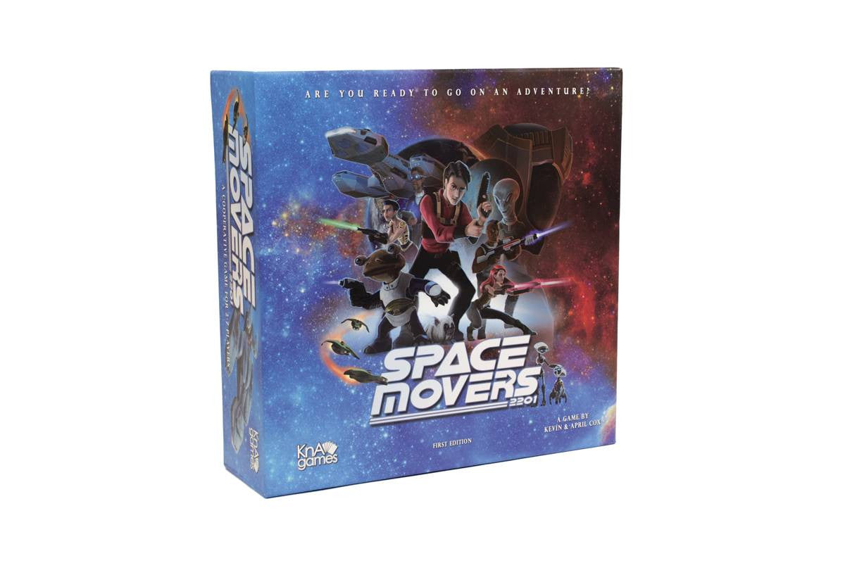 SPACE MOVERS 2201 BOARD GAME