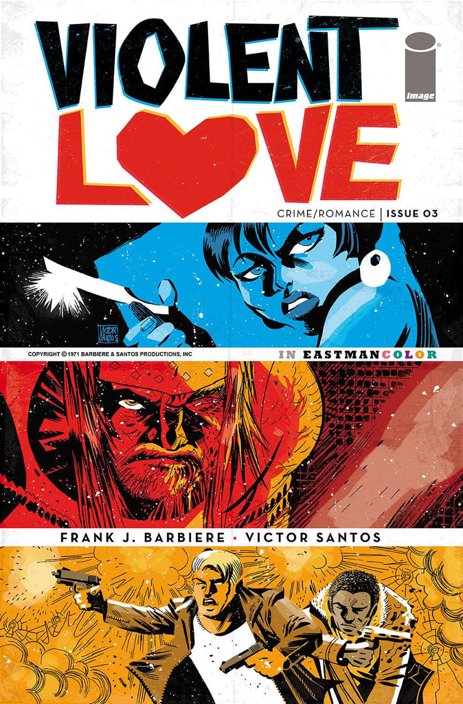 VIOLENT LOVE #3 CVR B SANTOS (MR) COVER