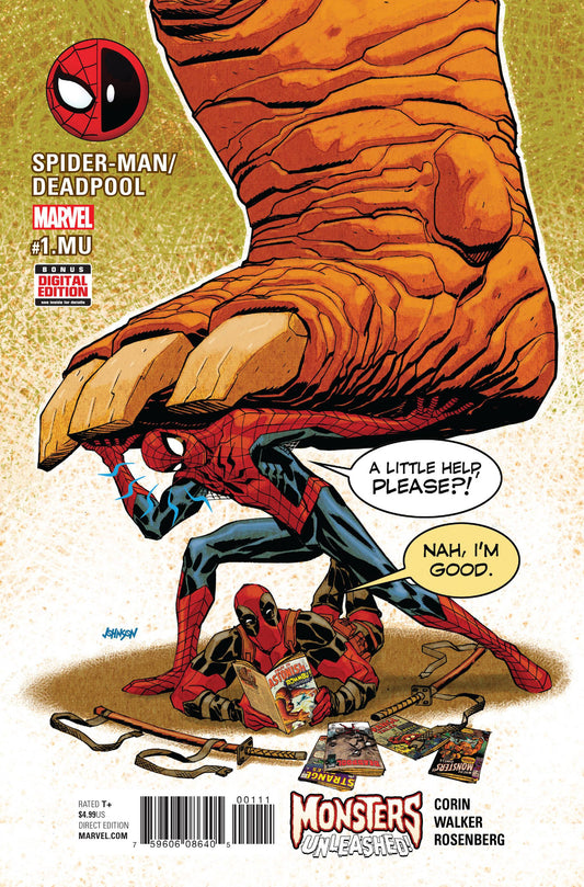 SPIDER-MAN DEADPOOL #1.MU COVER