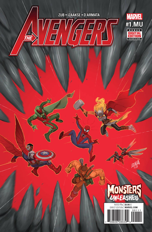 AVENGERS #1.MU COVER