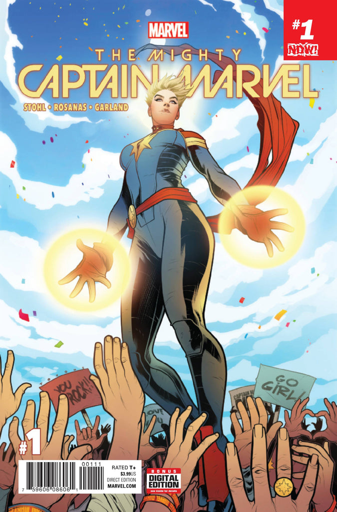 MIGHTY CAPTAIN MARVEL #1 NOW COVER