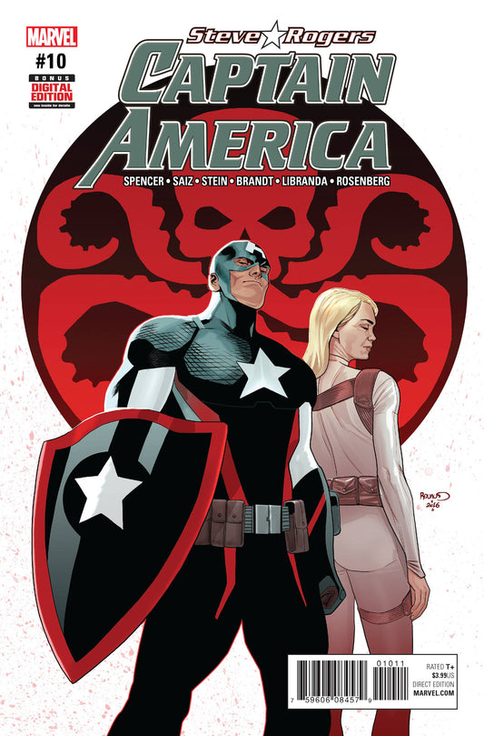 CAPTAIN AMERICA STEVE ROGERS #10 COVER