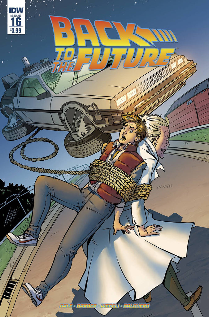 BACK TO THE FUTURE #16 COVER