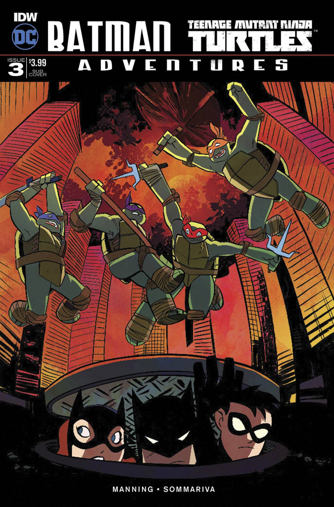 BATMAN TMNT ADVENTURES #3 (OF6) SUBSCRIPTION VAR COVER