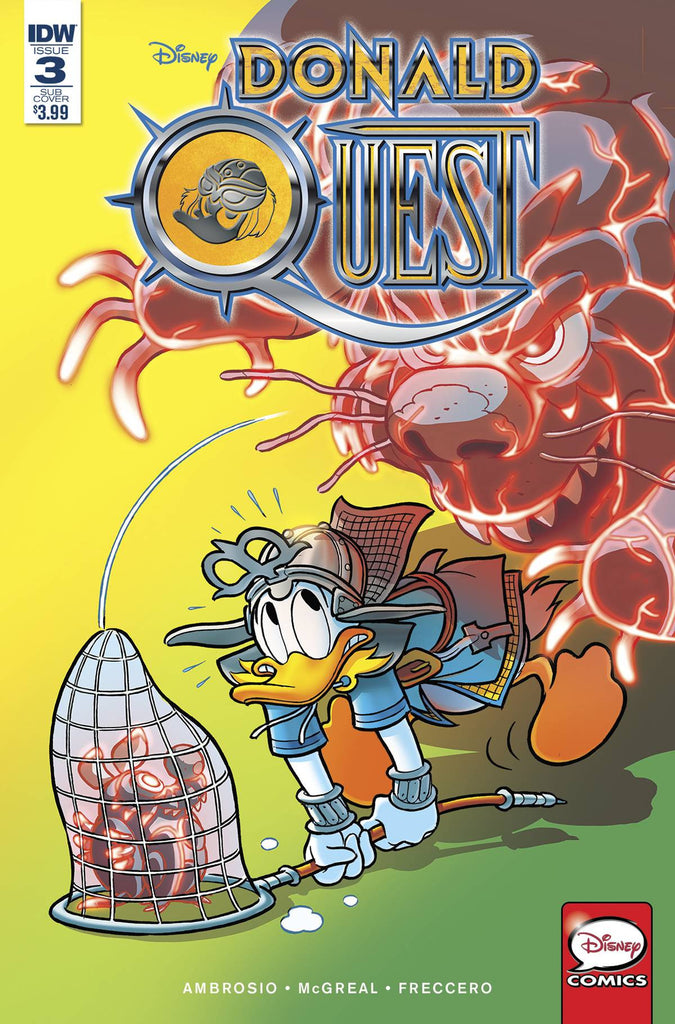 DONALD QUEST #3 (OF 5) SUBSCRIPTION VAR COVER