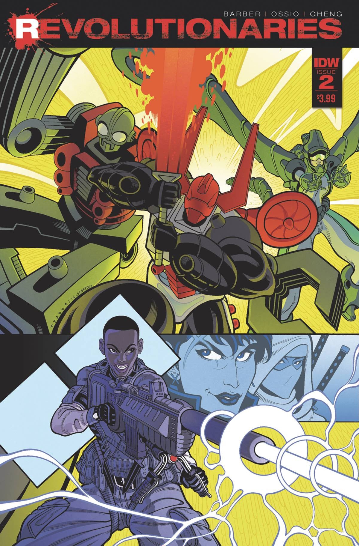 REVOLUTIONARIES #2 COVER