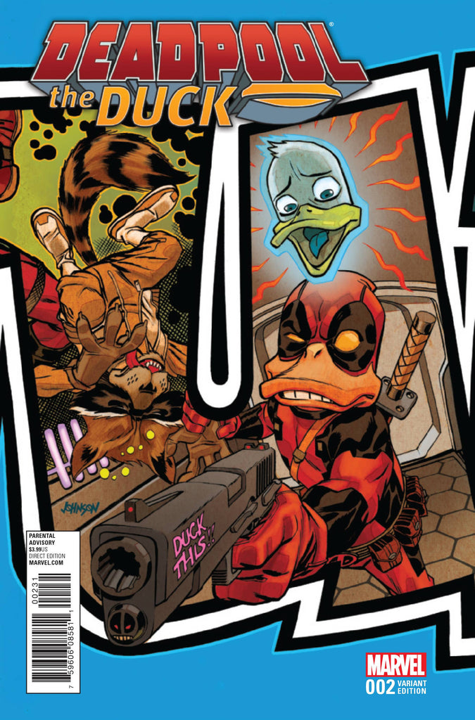 DEADPOOL THE DUCK #2 (OF 5) JOHNSON CONNECTING VAR COVER