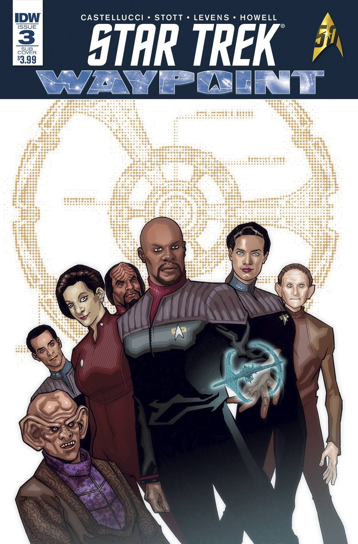 STAR TREK WAYPOINT #3 (OF 6) SUBSCRIPTION VAR COVER