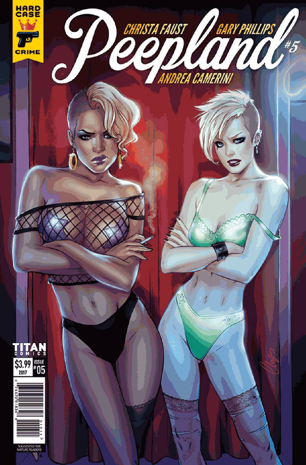 HARD CASE CRIME PEEPLAND #5 (OF 5) CVR A CHATZOUDIS COVER