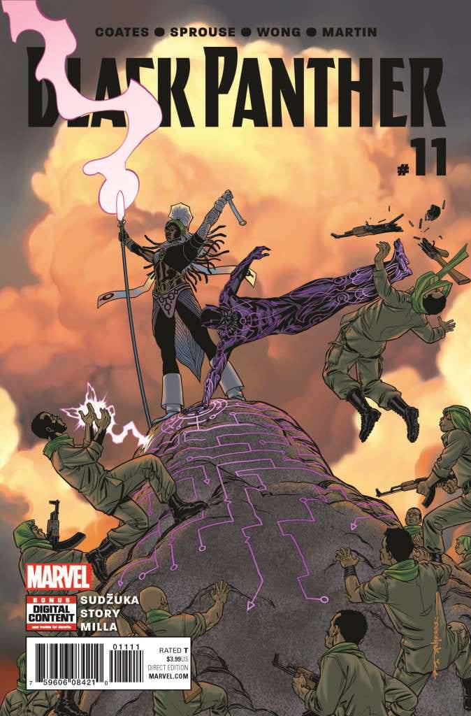 BLACK PANTHER #11 COVER