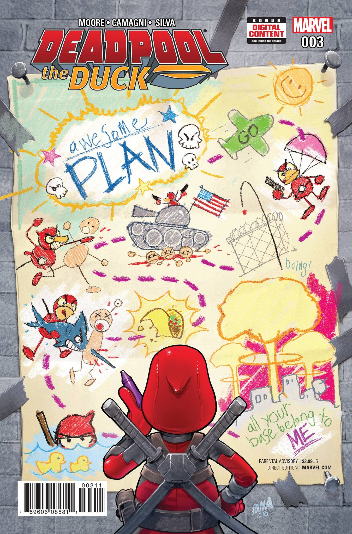 DEADPOOL THE DUCK #3 (OF 5) COVER