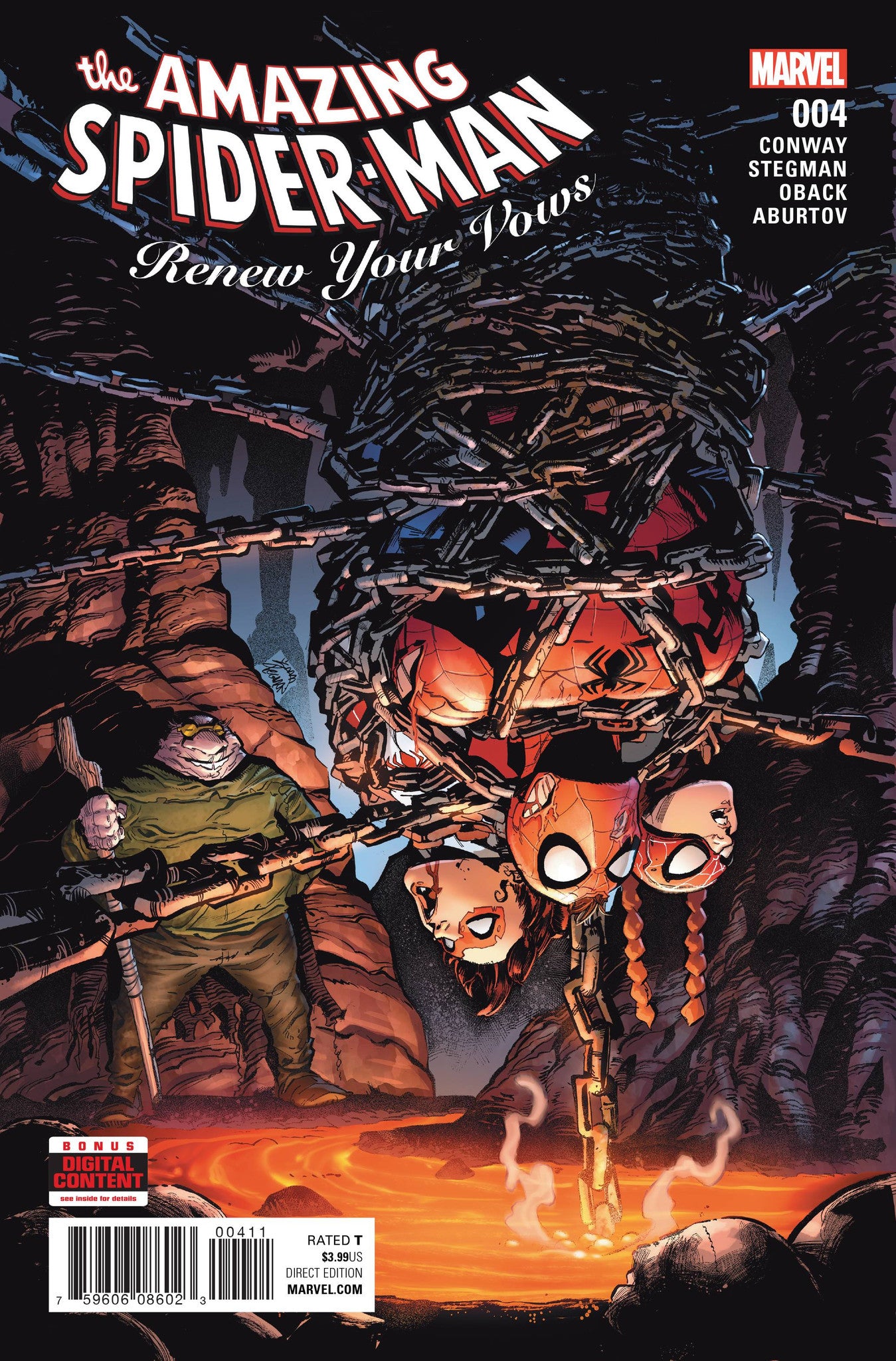 AMAZING SPIDER-MAN RENEW YOURVOWS #4 COVER