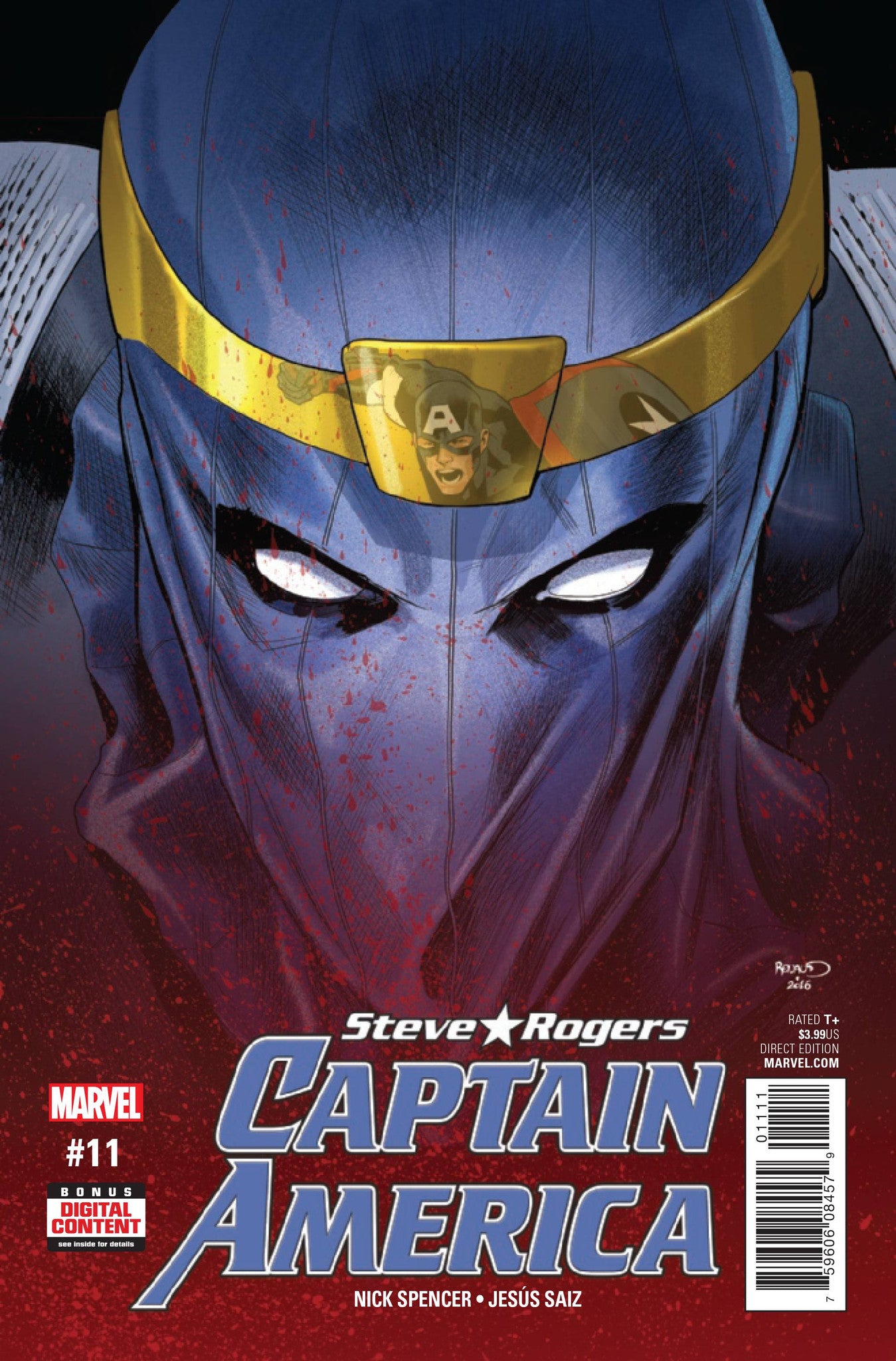 CAPTAIN AMERICA STEVE ROGERS #11 COVER