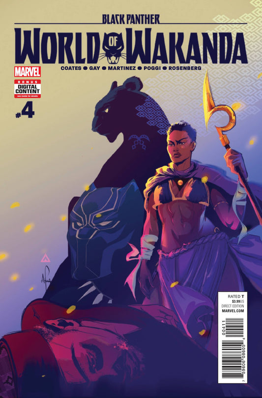 BLACK PANTHER WORLD OF WAKANDA #4 COVER