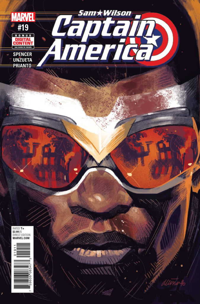 CAPTAIN AMERICA SAM WILSON #19 COVER