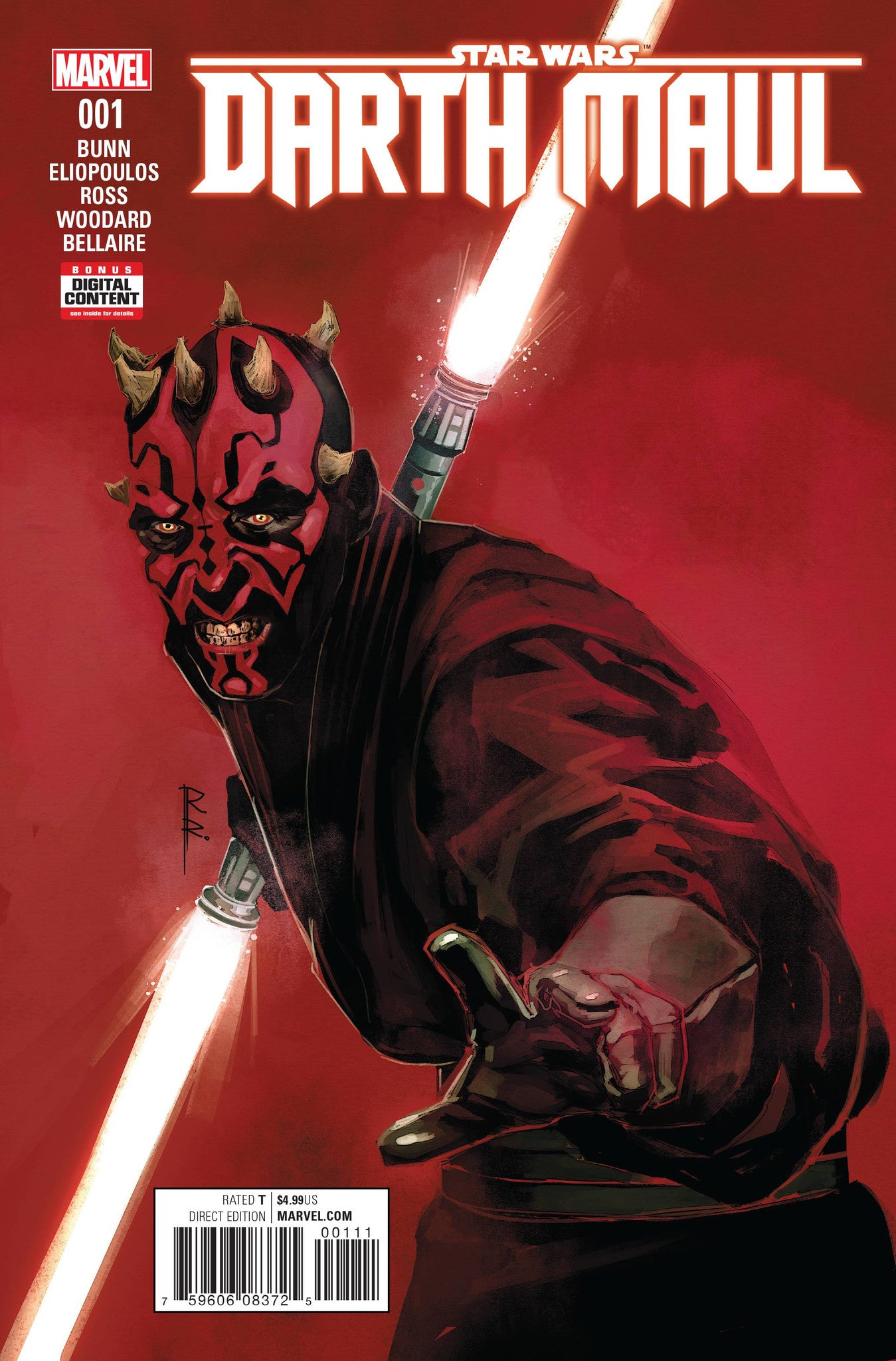 STAR WARS DARTH MAUL #1 (OF 5) COVER