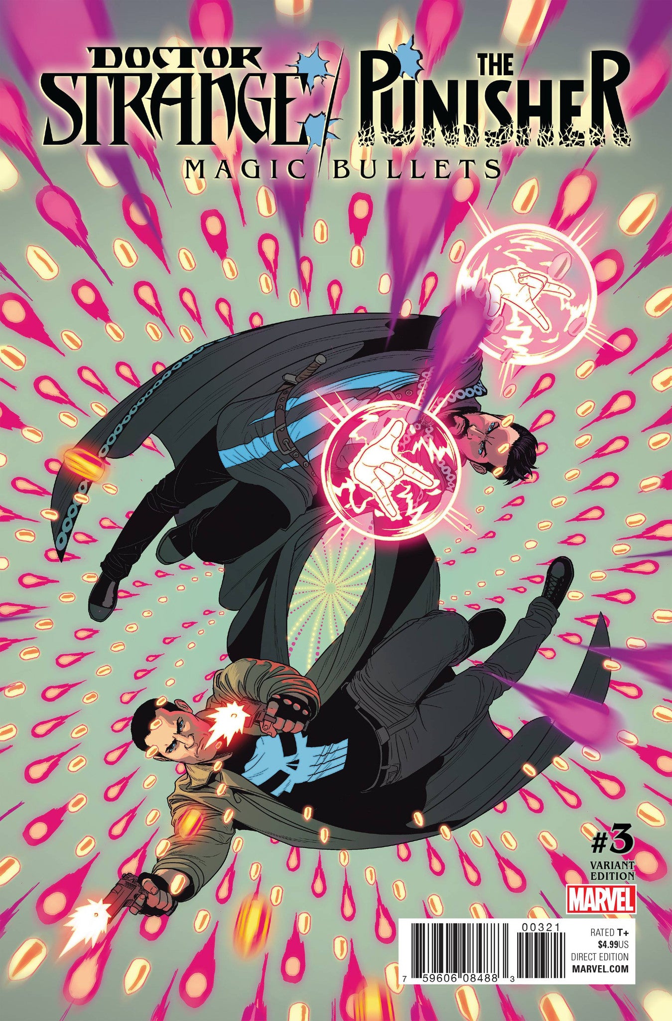 DOCTOR STRANGE PUNISHER MAGICBULLETS #3 (OF 4) MCKELVIE VAR COVER