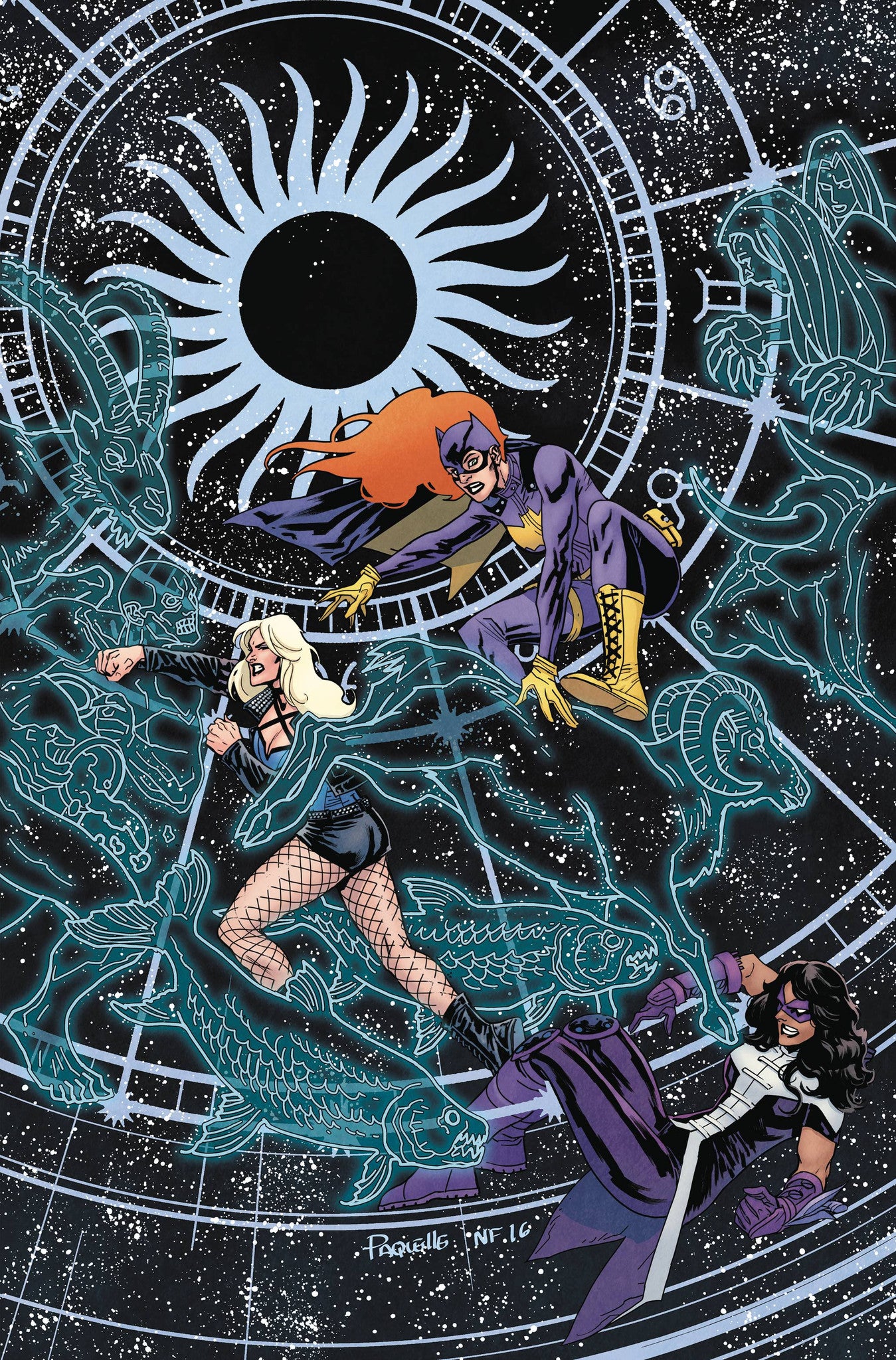 BATGIRL AND THE BIRDS OF PREY#7 COVER