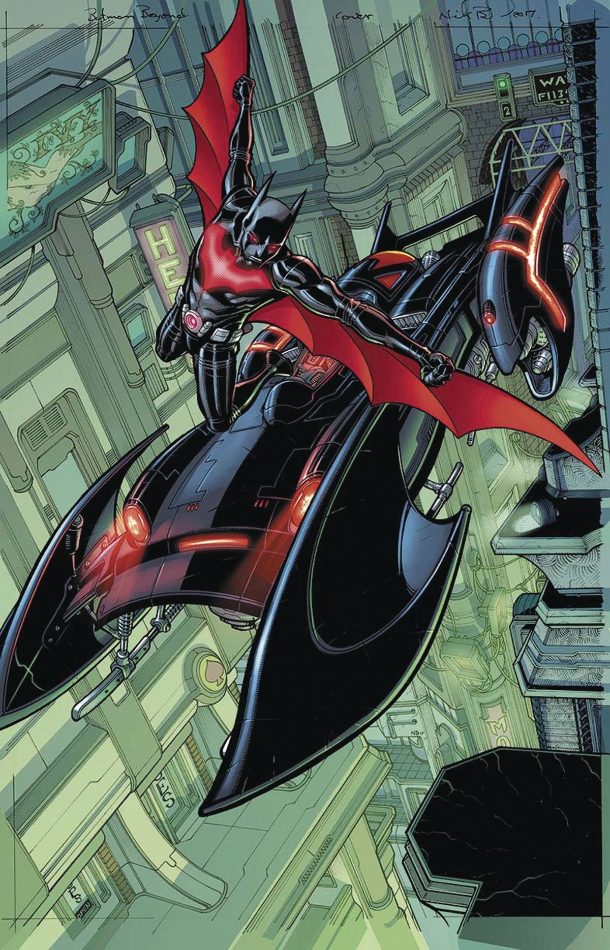 BATMAN BEYOND #5 VAR ED COVER