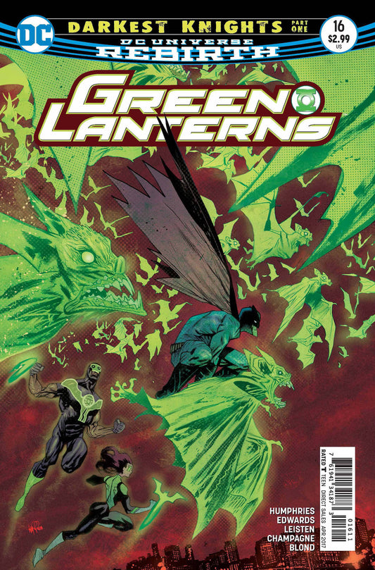 GREEN LANTERNS #16 COVER