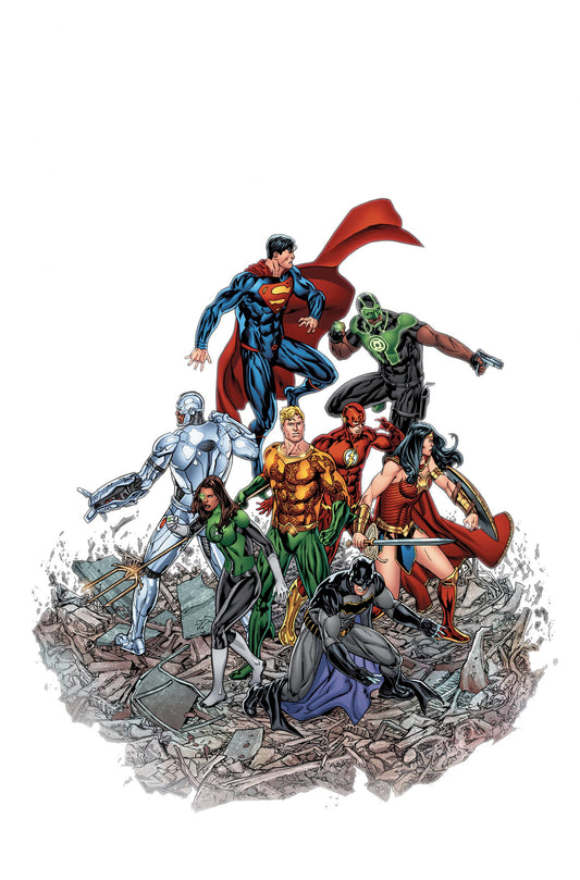 JUSTICE LEAGUE #15 COVER