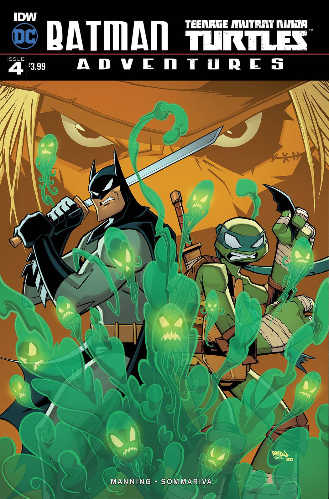 BATMAN TMNT ADVENTURES #4 (OF6) COVER