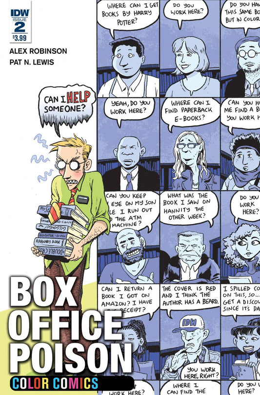 BOX OFFICE POISON COLOR COMICS #2 COVER