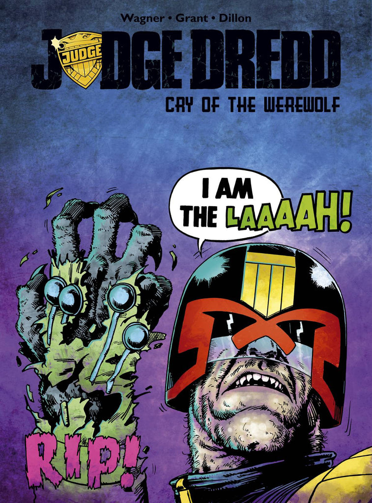 JUDGE DREDD CRY OF THE WEREWOLF COVER