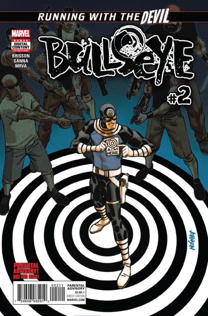 BULLSEYE #2 (OF 5) COVER