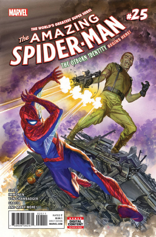 AMAZING SPIDER-MAN #25 COVER