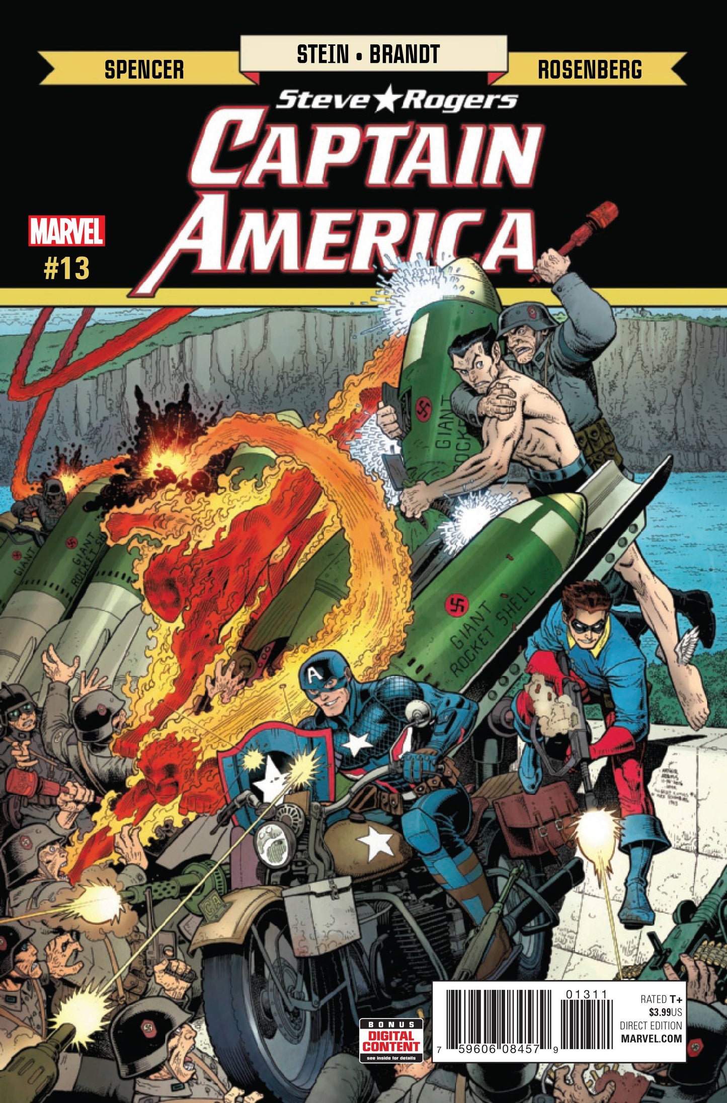 CAPTAIN AMERICA STEVE ROGERS #13 COVER