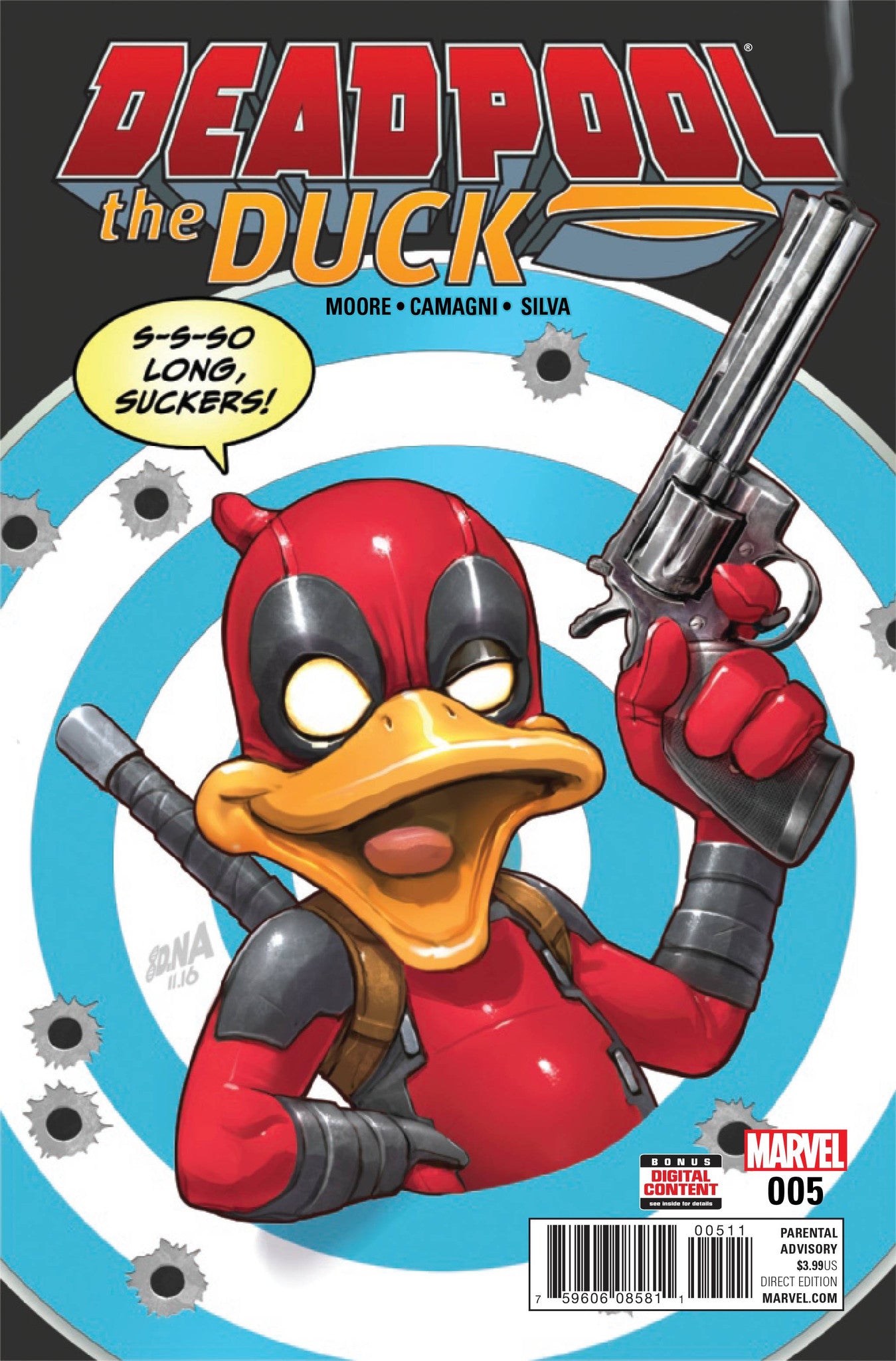 DEADPOOL THE DUCK #5 (OF 5) COVER