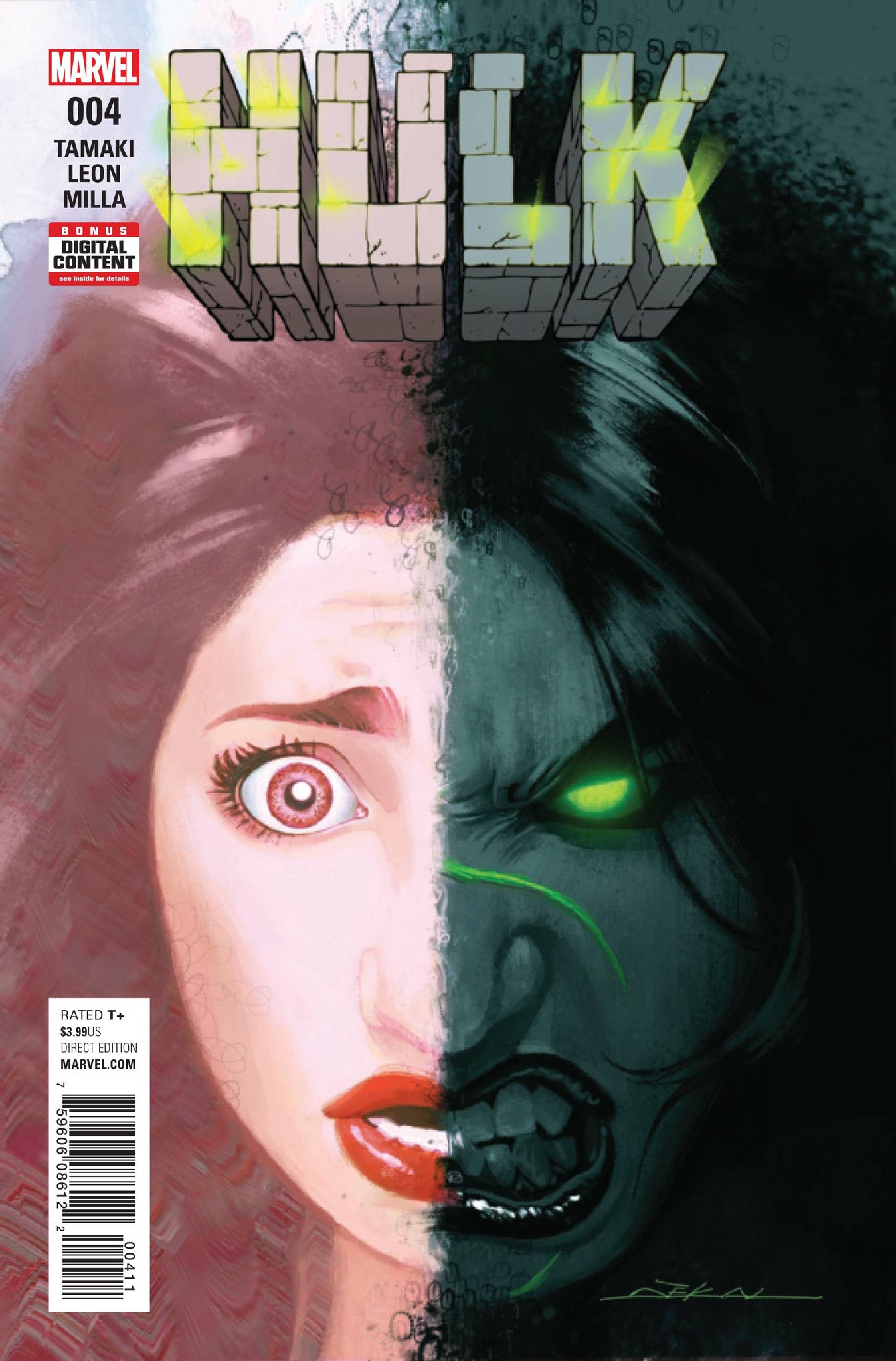 HULK #4 COVER