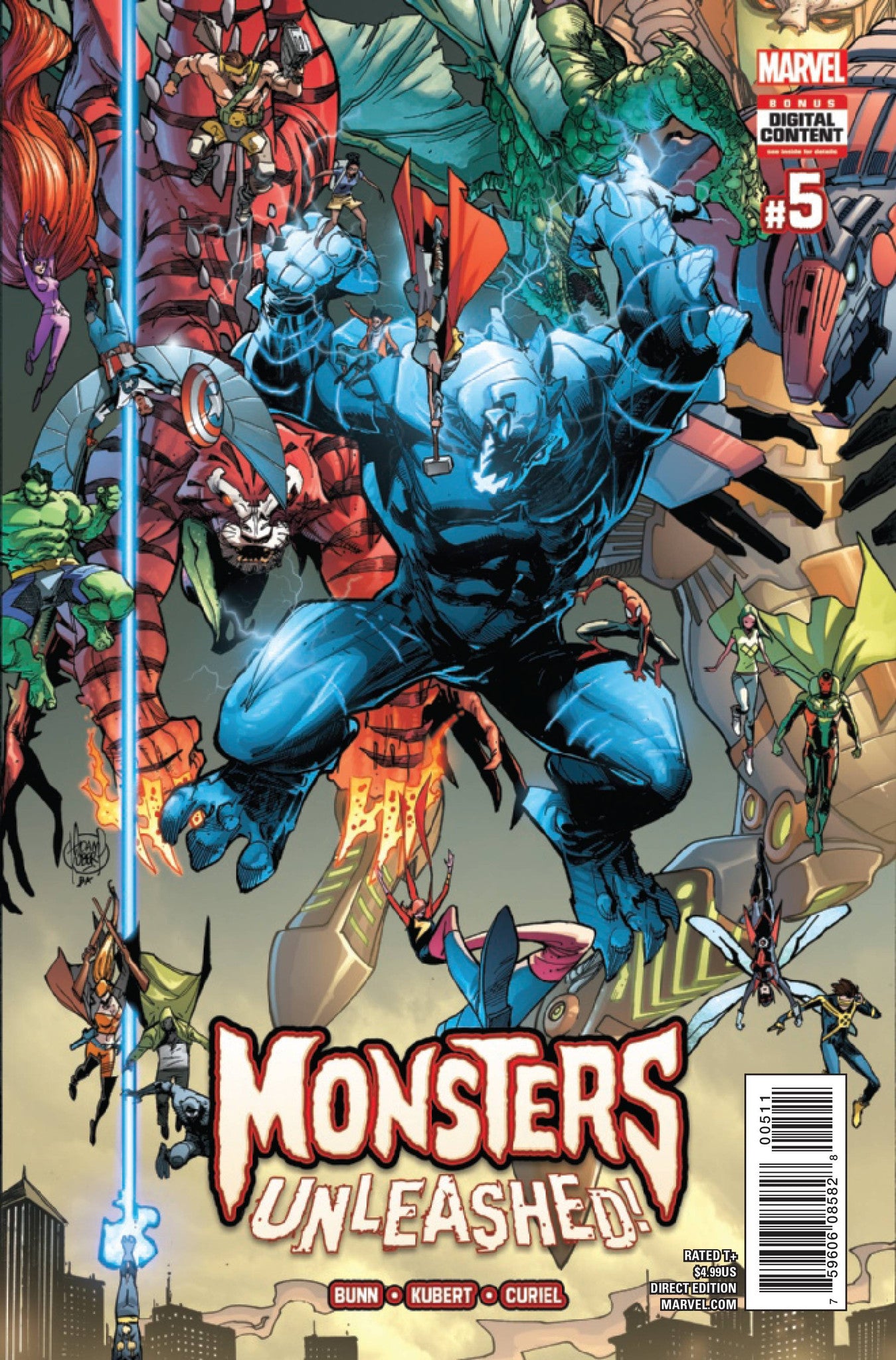 MONSTERS UNLEASHED #5 (OF 5) COVER
