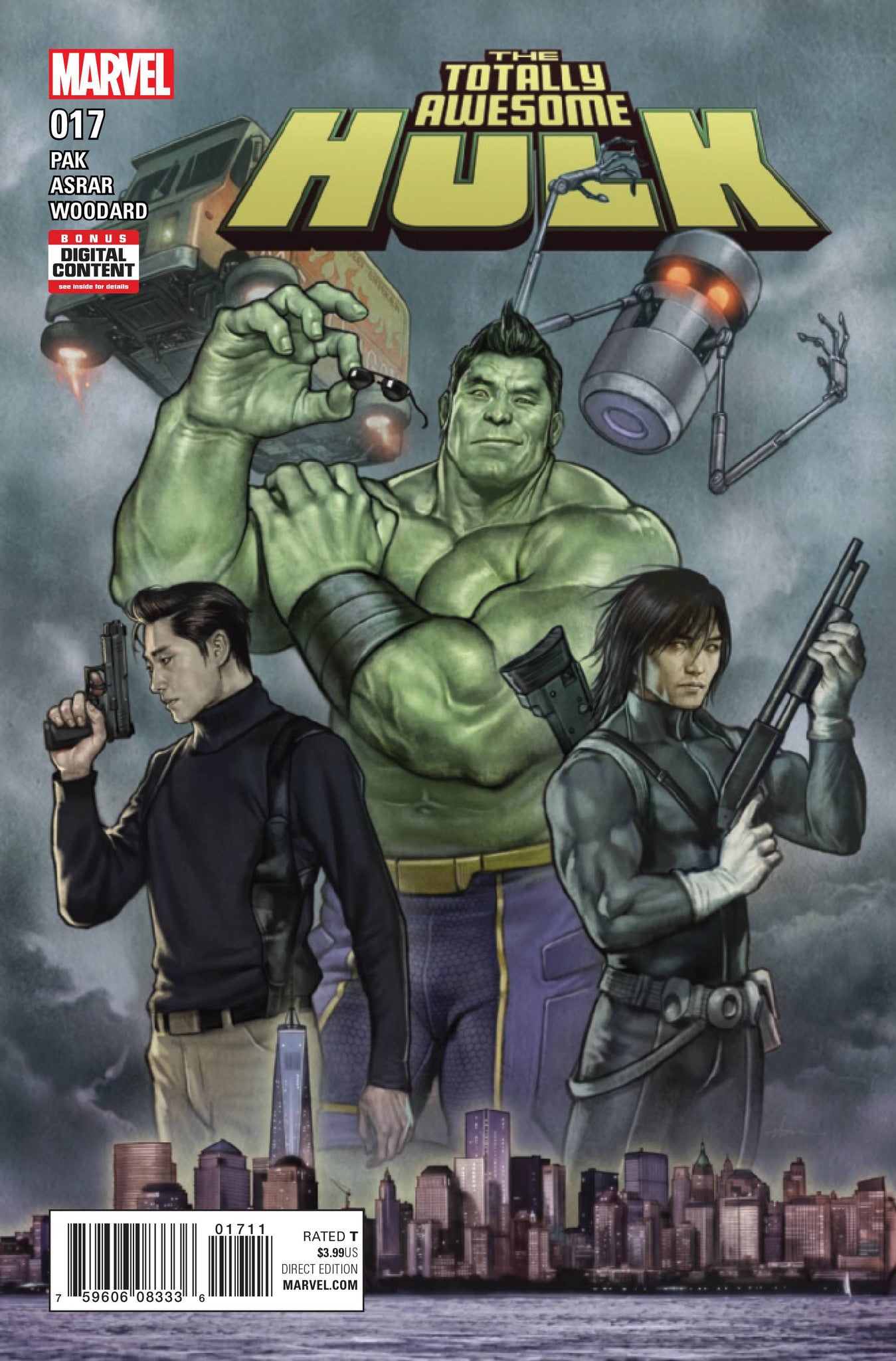 TOTALLY AWESOME HULK #17 COVER